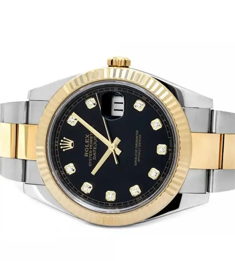 PrestigiousJewelrys Datejust Stainless Steel Gold Rolex & 126333 0613